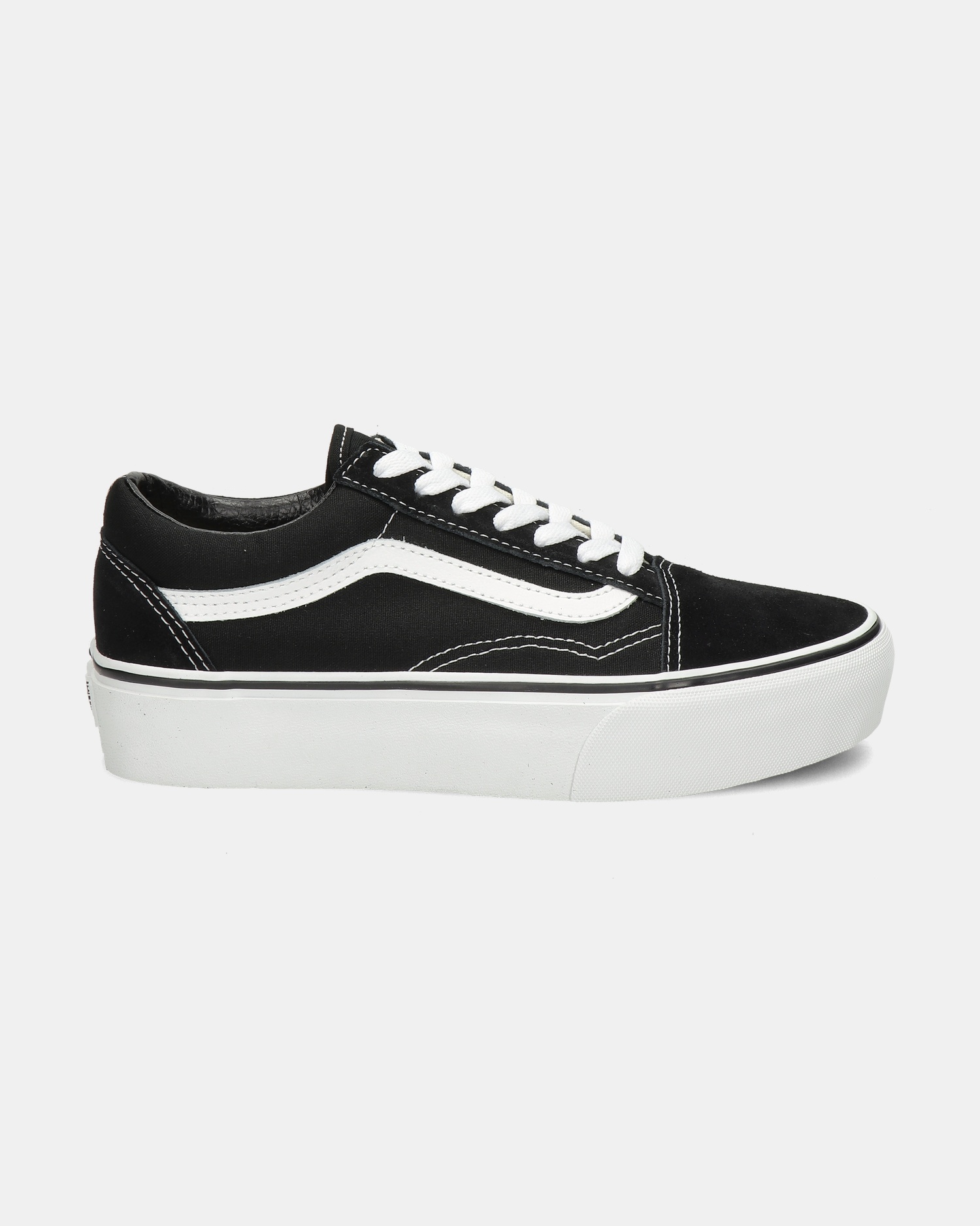 Vans UA Old Skool Platform Lage sneakers  - zwart