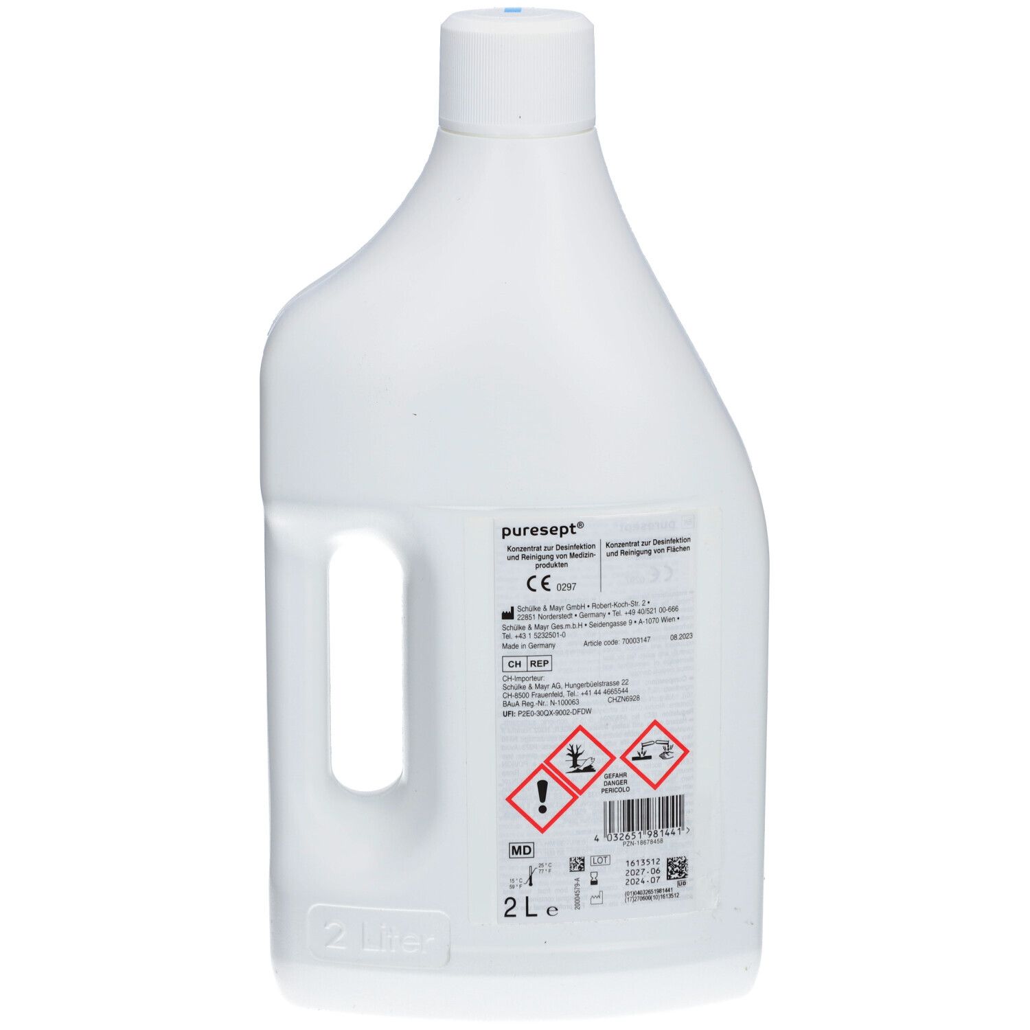 Puresept® Desinfektions- und Reinigungskonzentrat