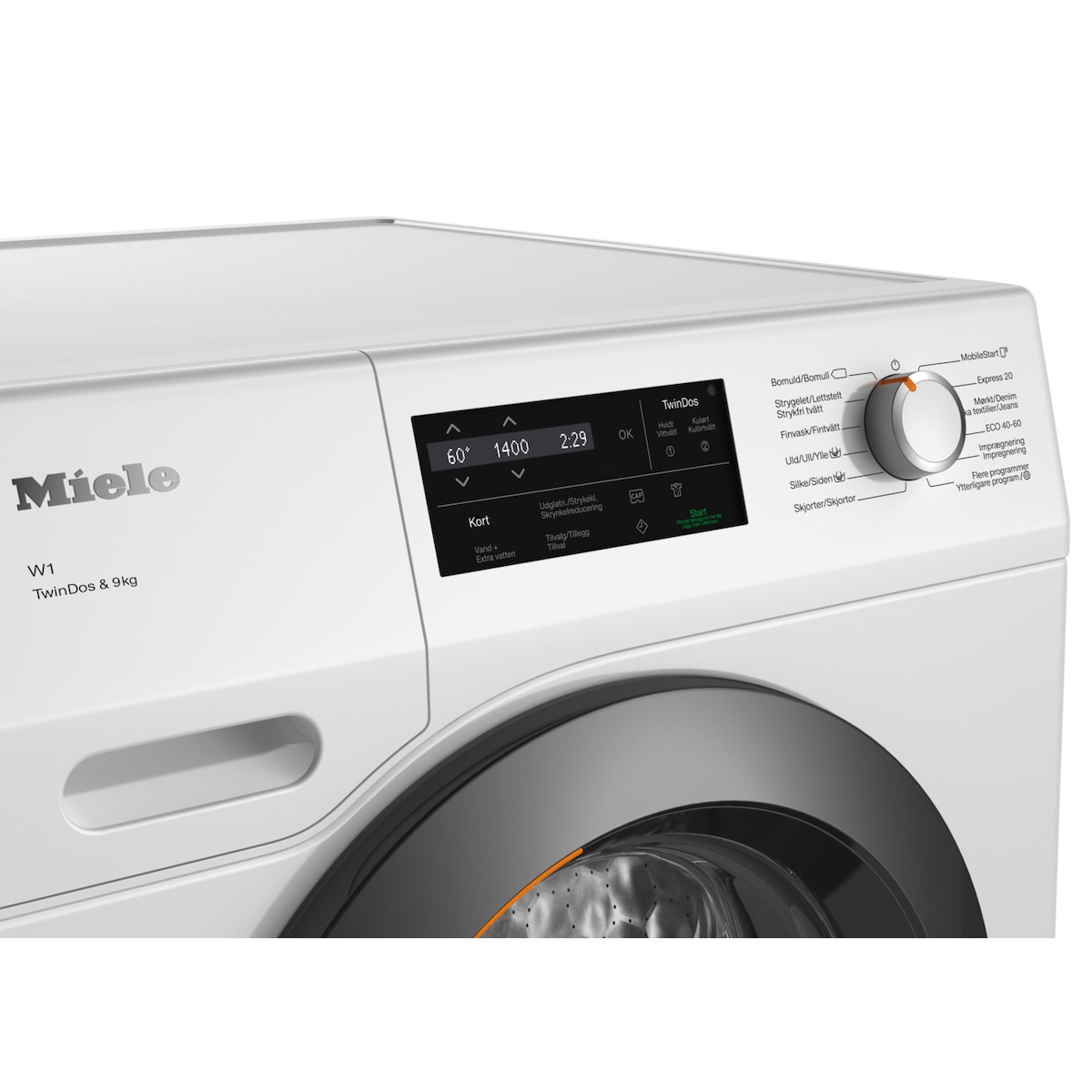 Miele Vaskemaskin WCG670 WCS TDos&9kg
