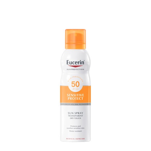 Eucerin Sensitive Protect Aerosol Spray Transparente SPF50 200ml