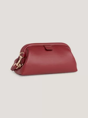 Bolsa transversal reversível com monograma TH