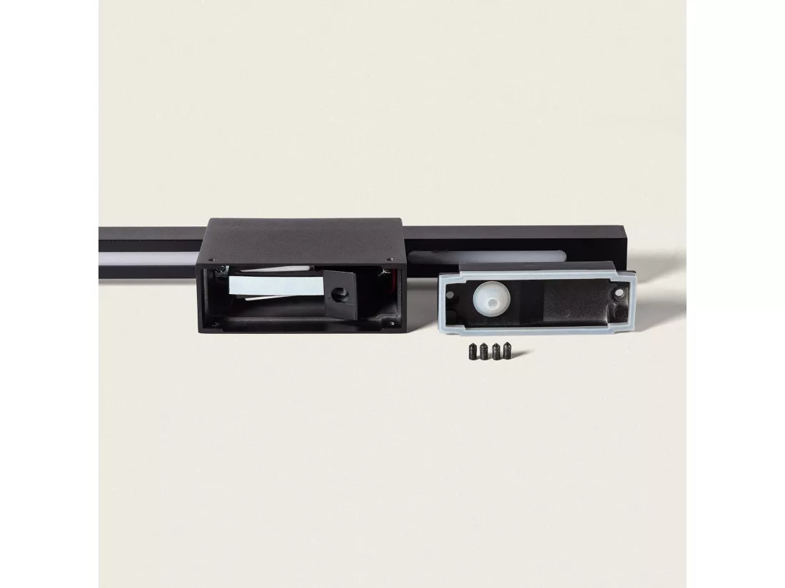 Applique Murale LED 10W 60cm Aluminium Milen Noir