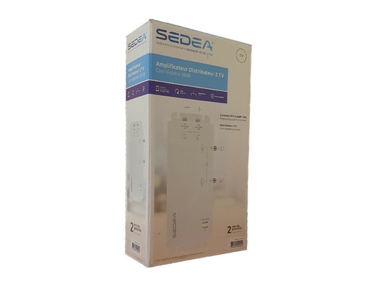 SEDEA - Amplificateur antenne Amplificateur distrib. 2 ent tnt dab-fm 2 sort tv 30 db