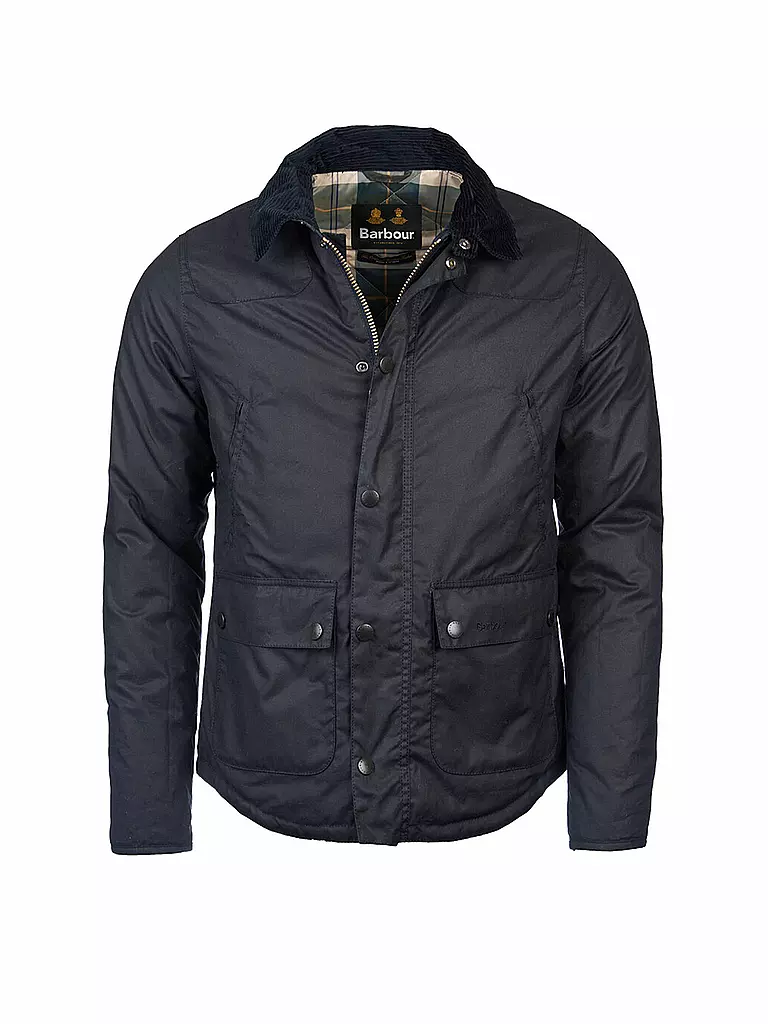 BARBOUR Jacke REELIN WAX dunkelblau