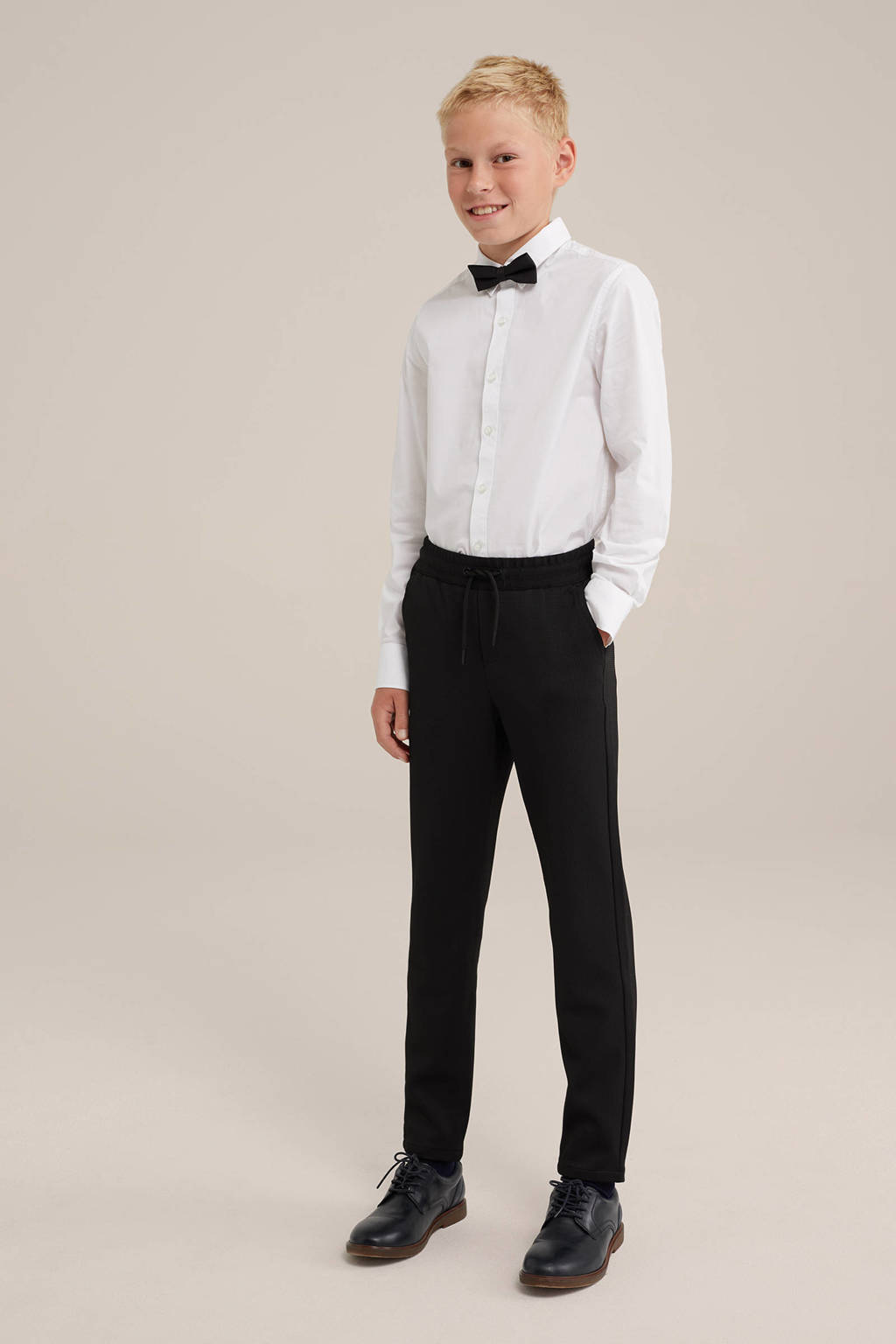 WE Fashion slim fit broek