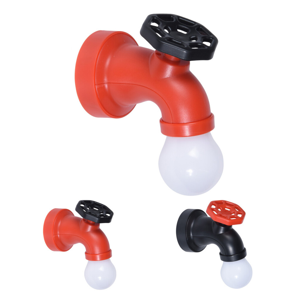 LED Lampe in Wasserhahn-Optik