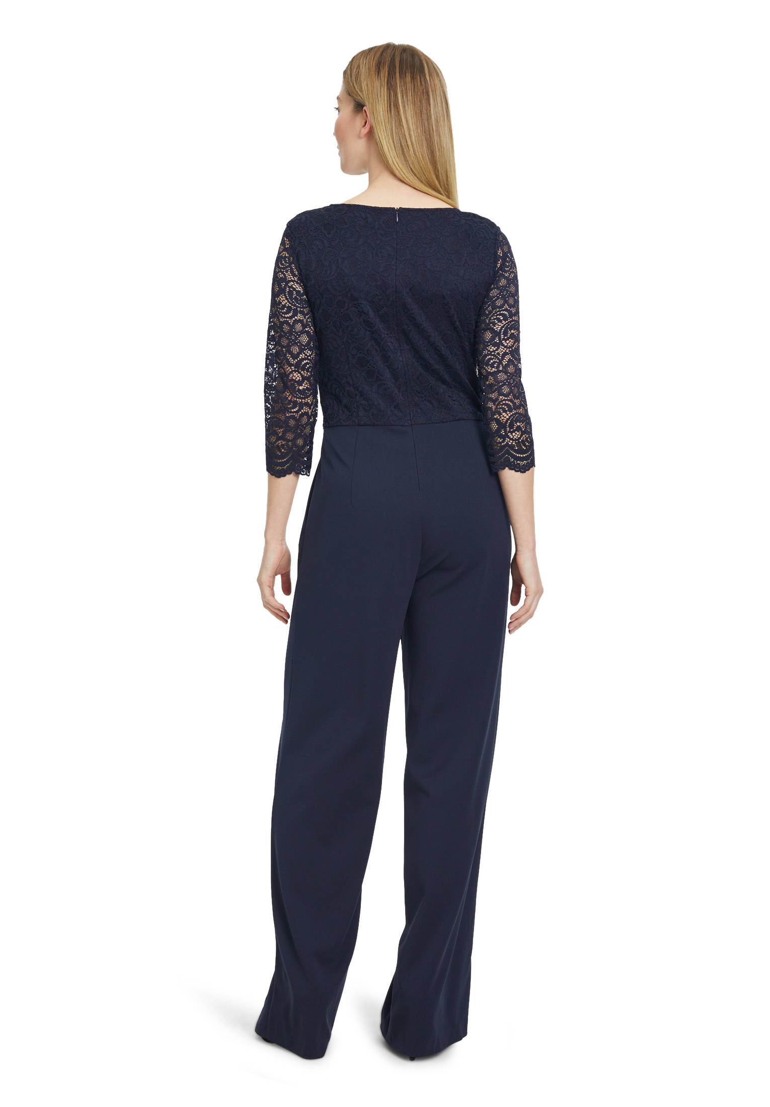 Vera Mont| Damen Jumpsuit mit Spitze