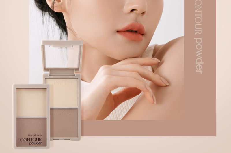 Heng Fang - Light Focus Silky Contouring Highlighter Palette - 2 soorten