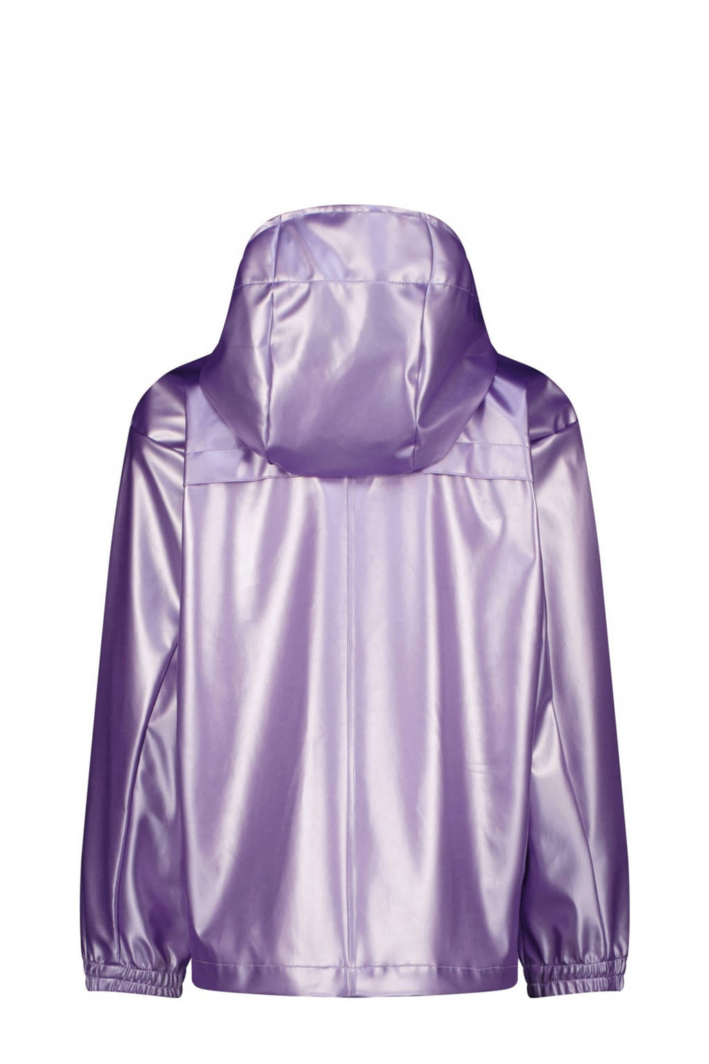 Vingino kids regenjas Lightning lila metallic