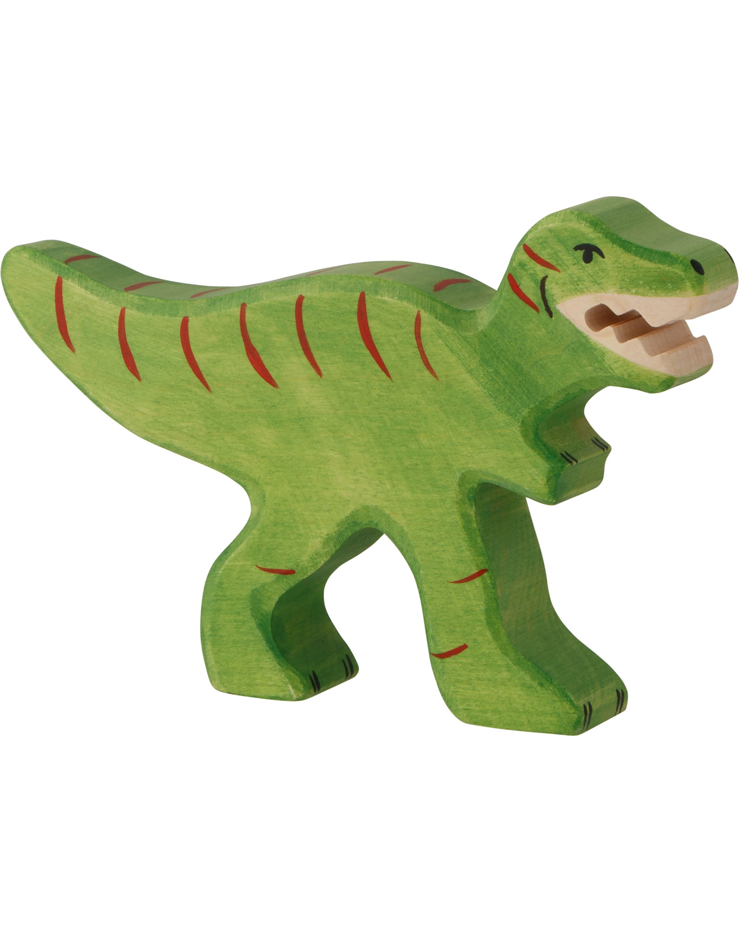 Holztier TYRANNOSAURUS REX in grün