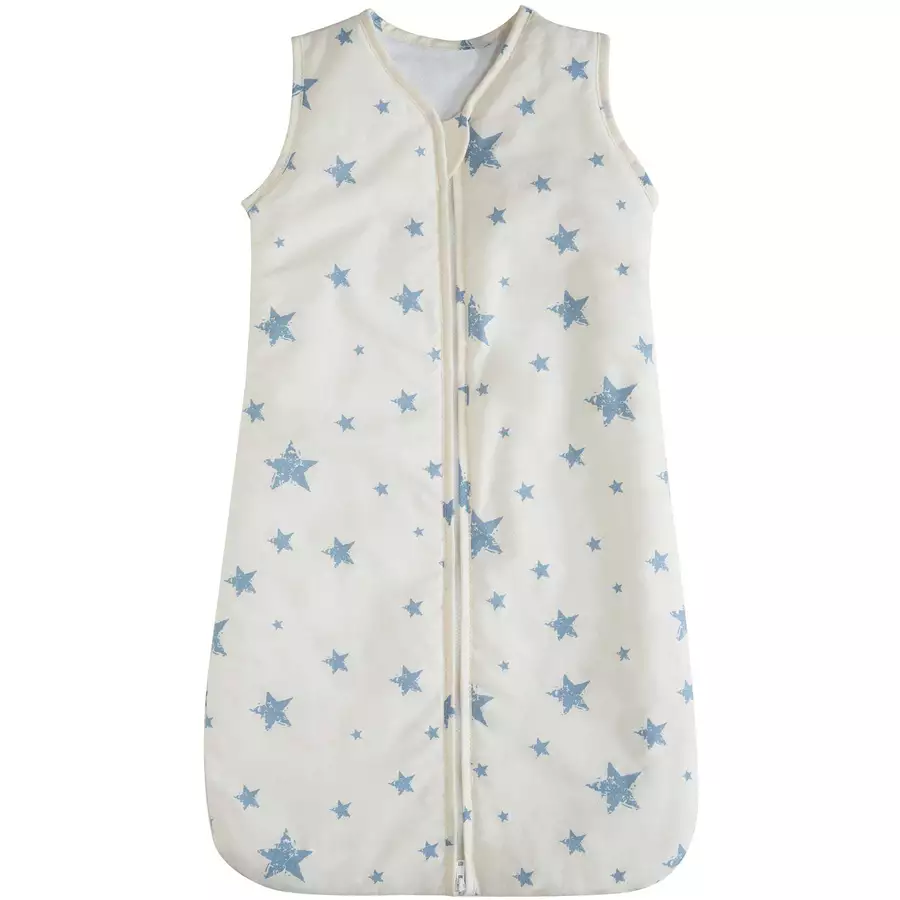 hibboux® Babyschlafsack Star Sleeping Bag Blue