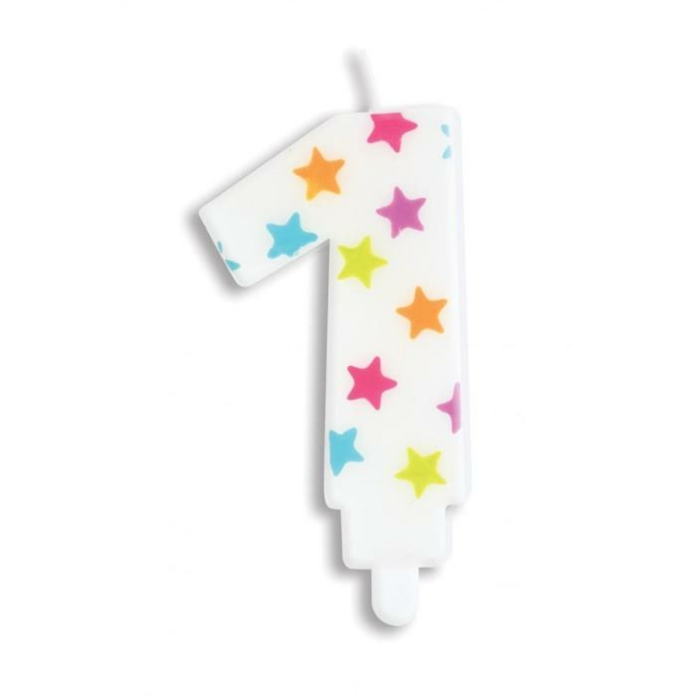 Bougie d'anniversaire chiffre 1