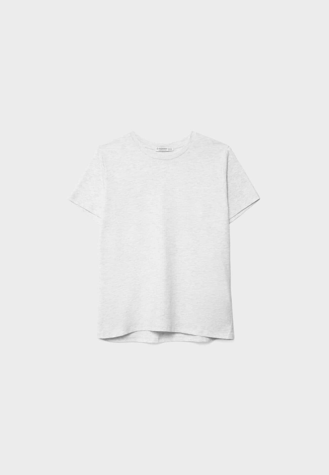 Camiseta básica de manga curta