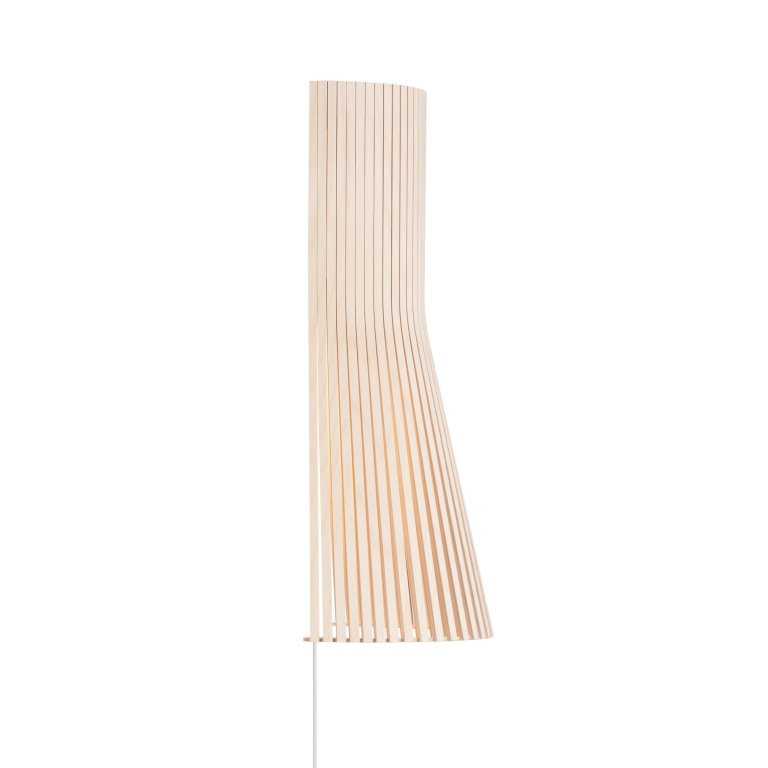 Secto Design Secto 4231 wandlamp met snoer naturel berk