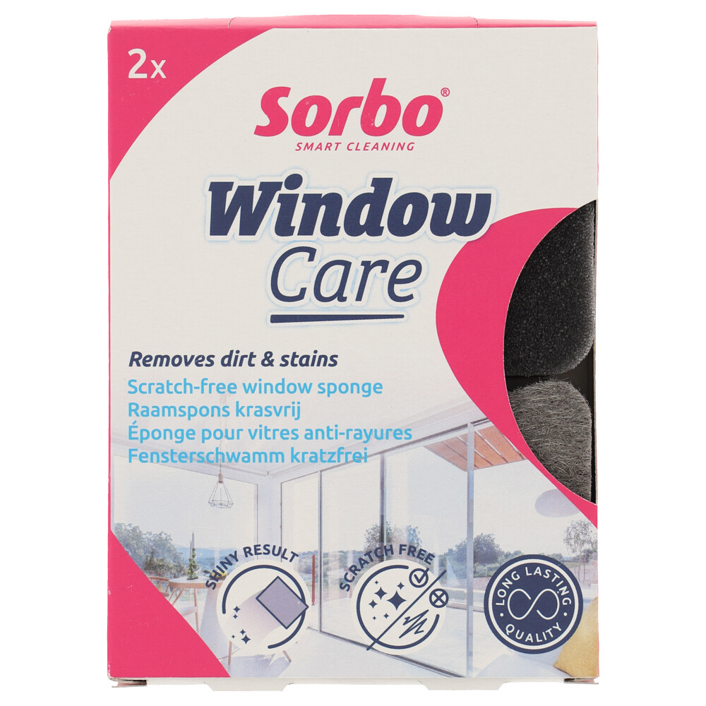 Sorbo Raamspons Window Care2 stuks