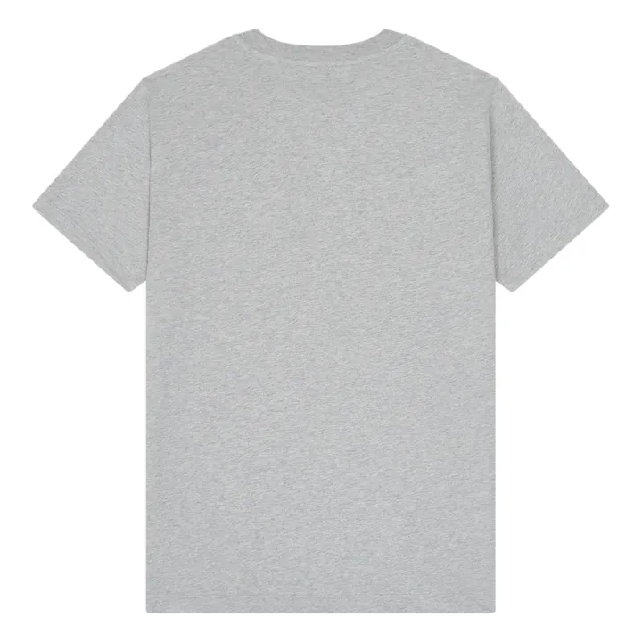 Edmmond Studios T-shirt Duck Patch Coton Bio | Gris chiné