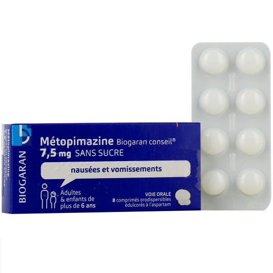 Metopimazine - Nausées et Vomissements