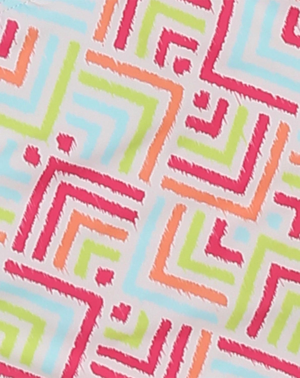 Bikini SUMMER PATTERN in hot pink
