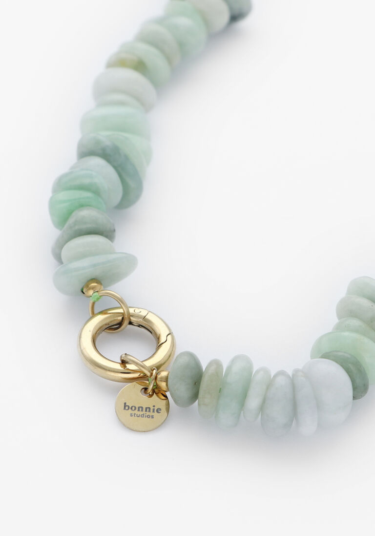 groene bonnie studios kettingen yuyu green necklace
