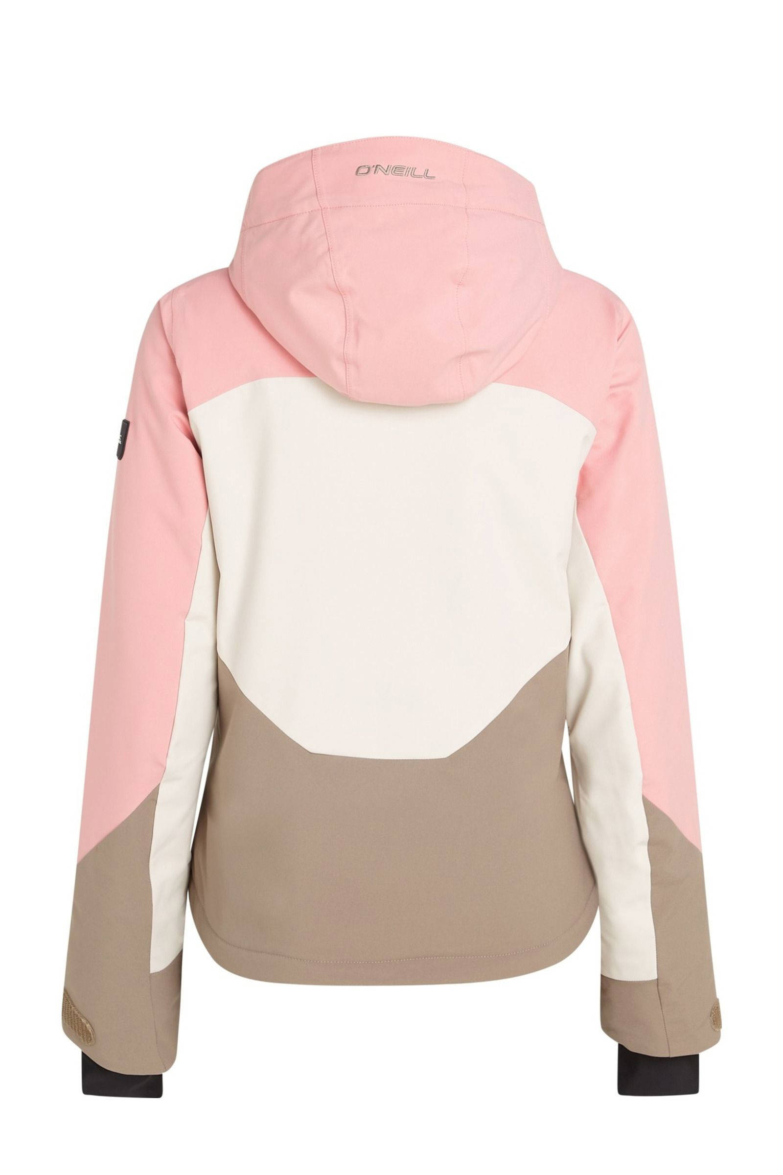 O'Neill ski-jack CARBONITE ecru/roze/bruin