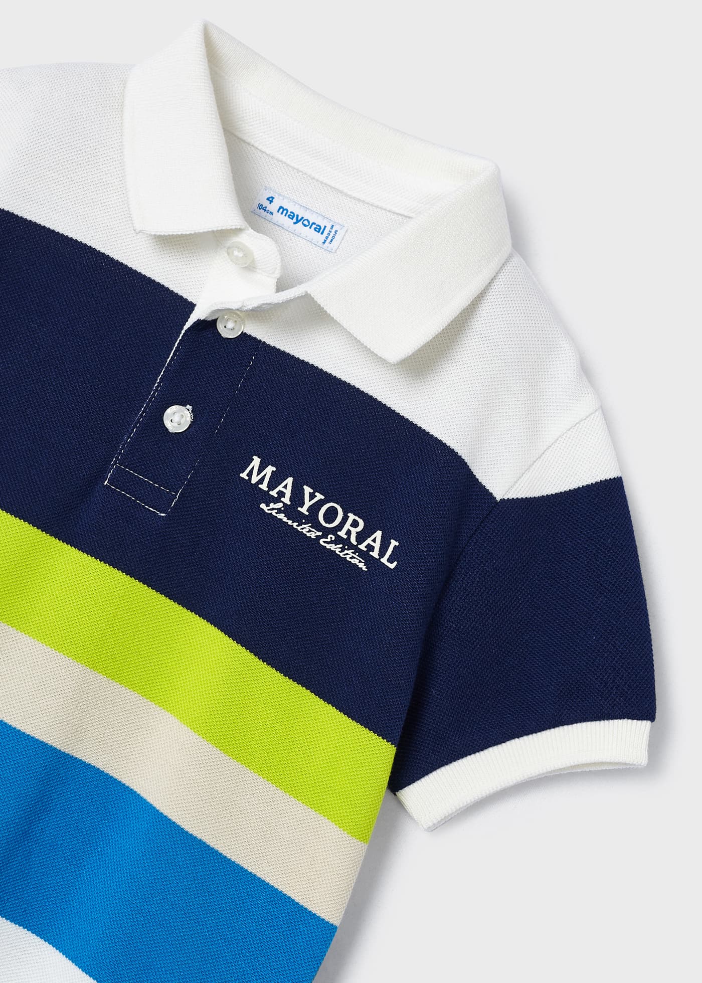 Camisa polo de manga curta Better Cotton para meninos