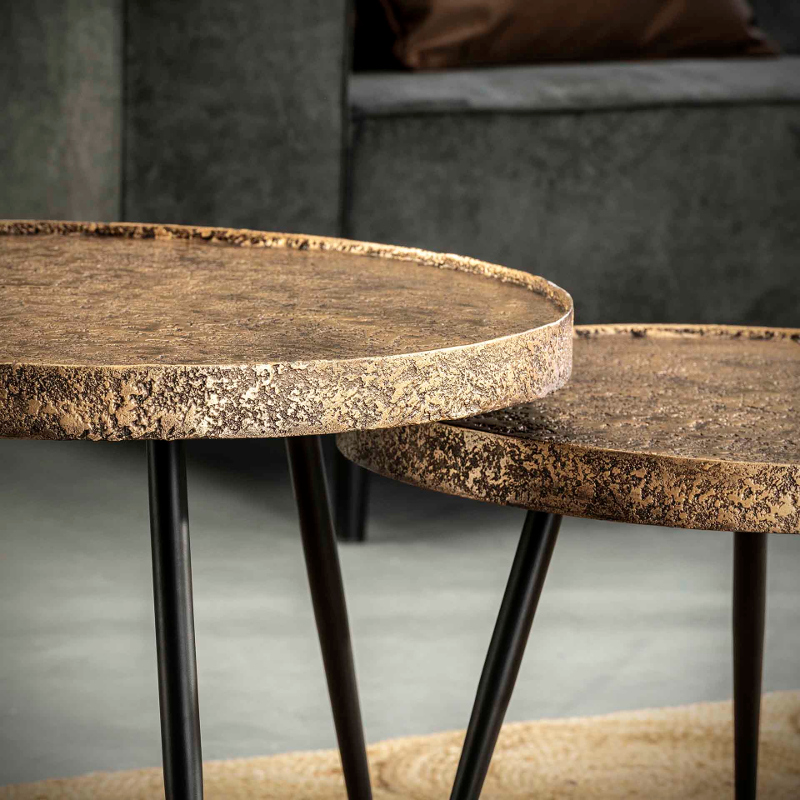 Salontafel Set Vlissingen Brons