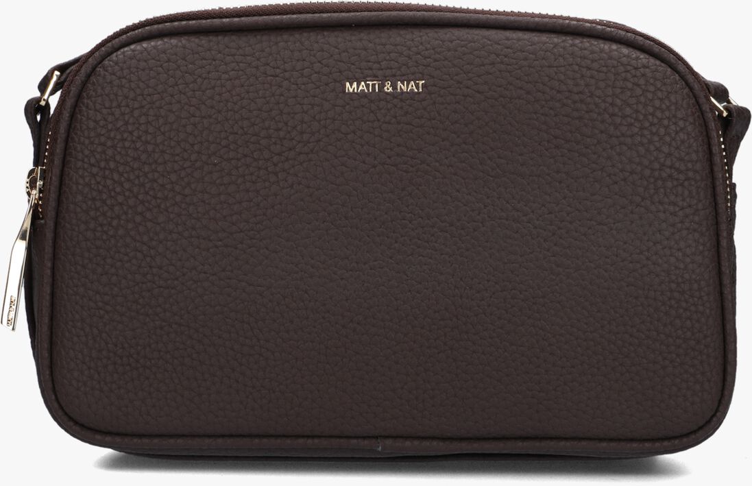 MATT & NAT bruine matt & nat schoudertas pair