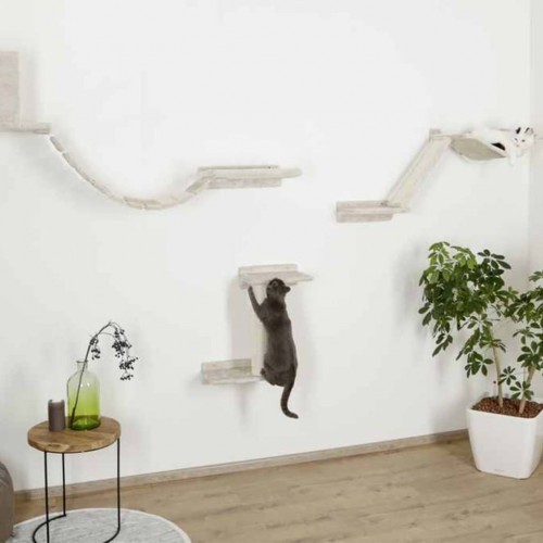 Arranhador de parede Monte Everest para gatos, bege
