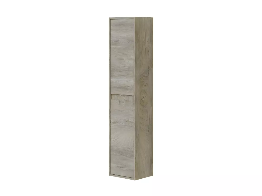 Colonne 2 portes Chêne - BIGRA - L 30 x l 26 x H 140 cm
