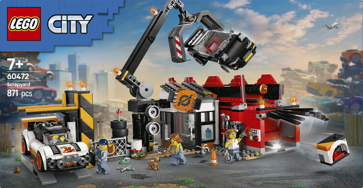 Lego Skrotplads med biler 60472