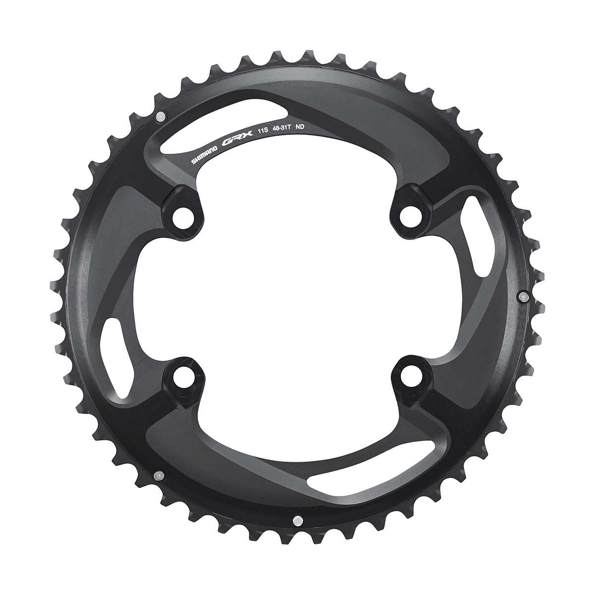 Shimano GRX FC-RX810-2 Kettingblad Buiten Dubbel 11 Speed