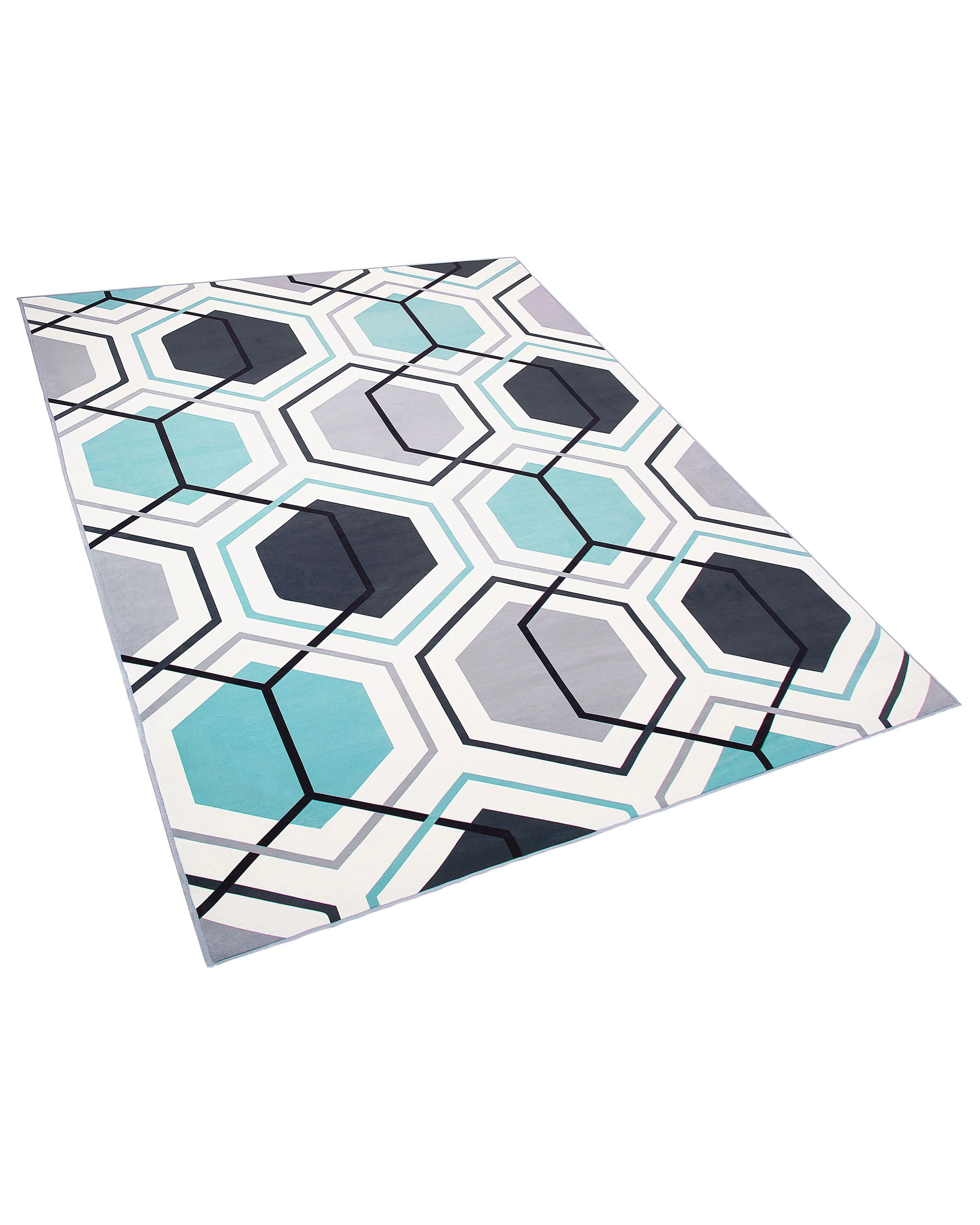 Vloerkleed GIRESUN Meerkleurig 160 x 230 cm