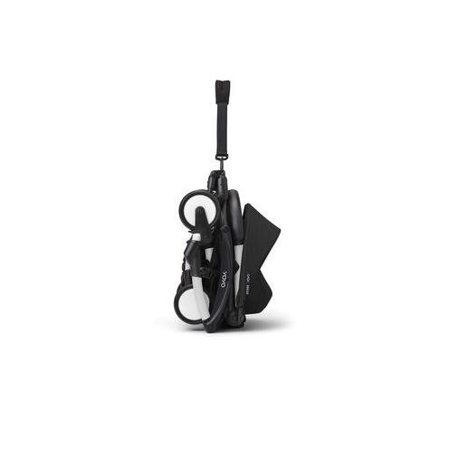 Poussette YOYO3 Pack 6+ Noir / Cadre Blanc - STOKKE