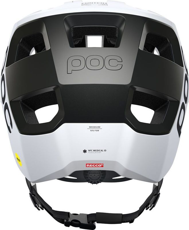 POC - Kortal Race MIPS - Fietshelm - Hydrogen White/Uranium Black Matt - In-Mold