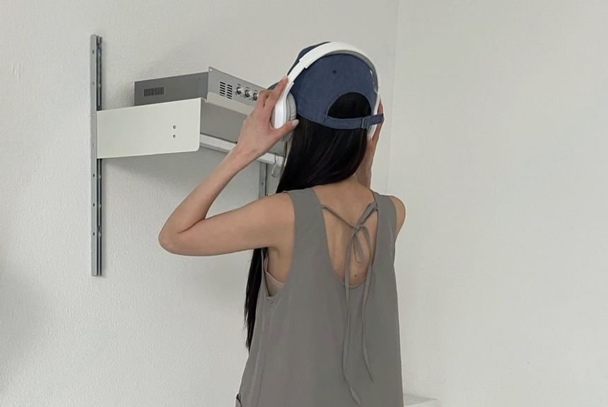 SeoulPop - Effen midi-tankjurk