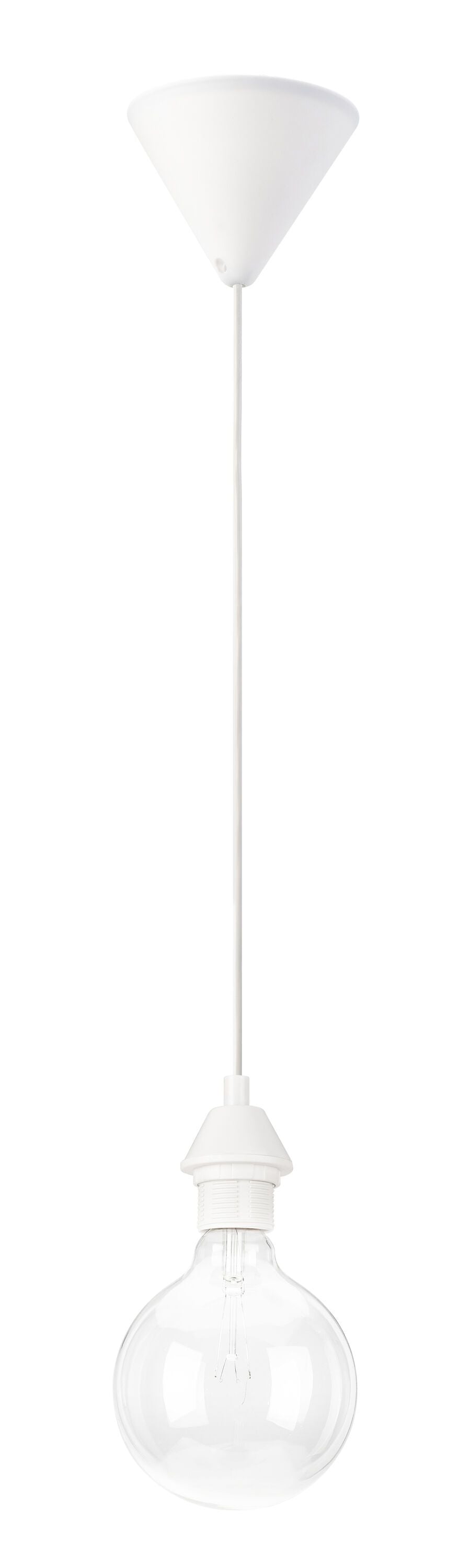 BASIC Aufhängung - Weiss / B: 12.0 cm x T: 12.0 cm x H: 135.0 cm