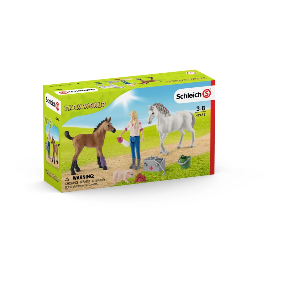 schleich® Arztbesuch bei Stute und Fohlen 42486