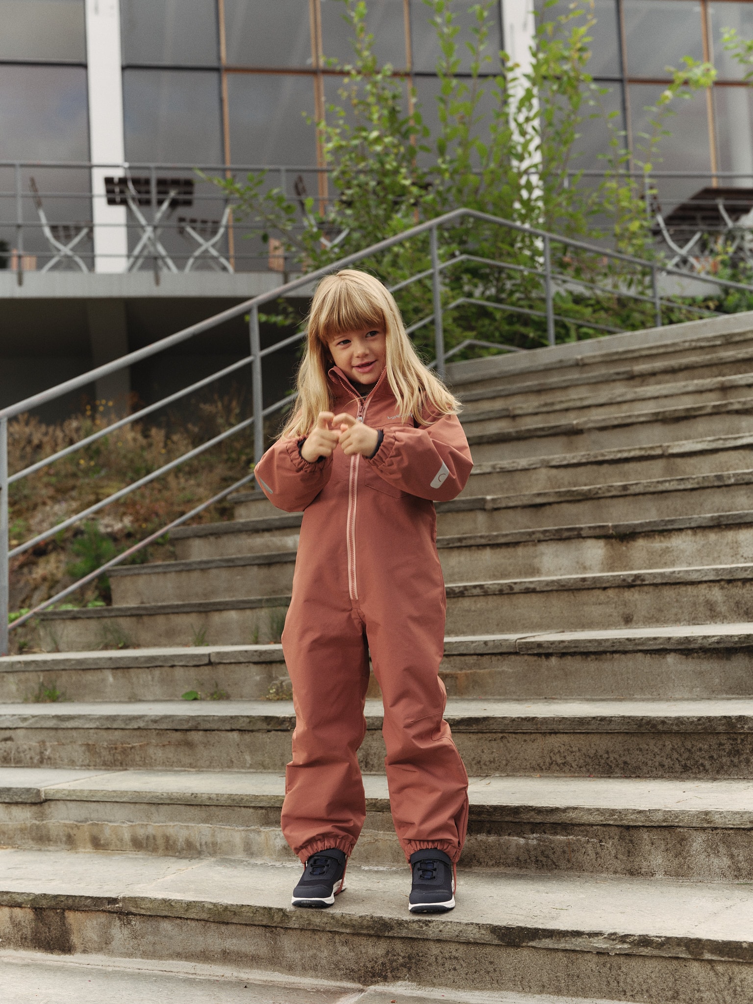 Viking Kids Fun Playsuit Spring Waterproof<br>Robuste og vanntett dress!