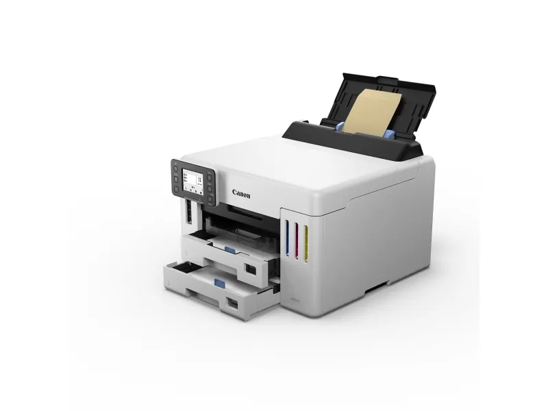 Canon MAXIFY GX5550 - Printer - farve - Duplex - blækprinter - ITS - A4/Legal - 600 x 1200 dpi - op til 24 ipm (mono) / op til 15.5 ipm (farve) - kapacitet: 600 ark - LAN, Wi-Fi(n), USB 2.0