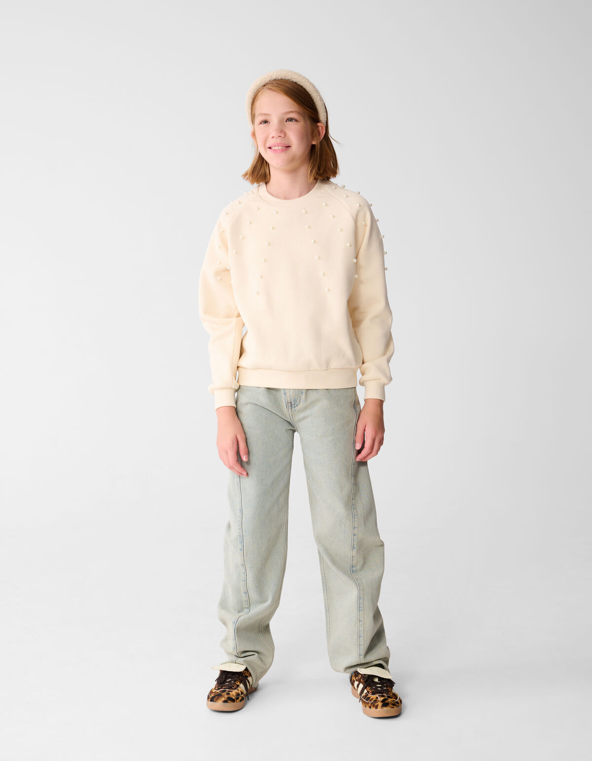 Balloon Fit Jeans Lichtblauw