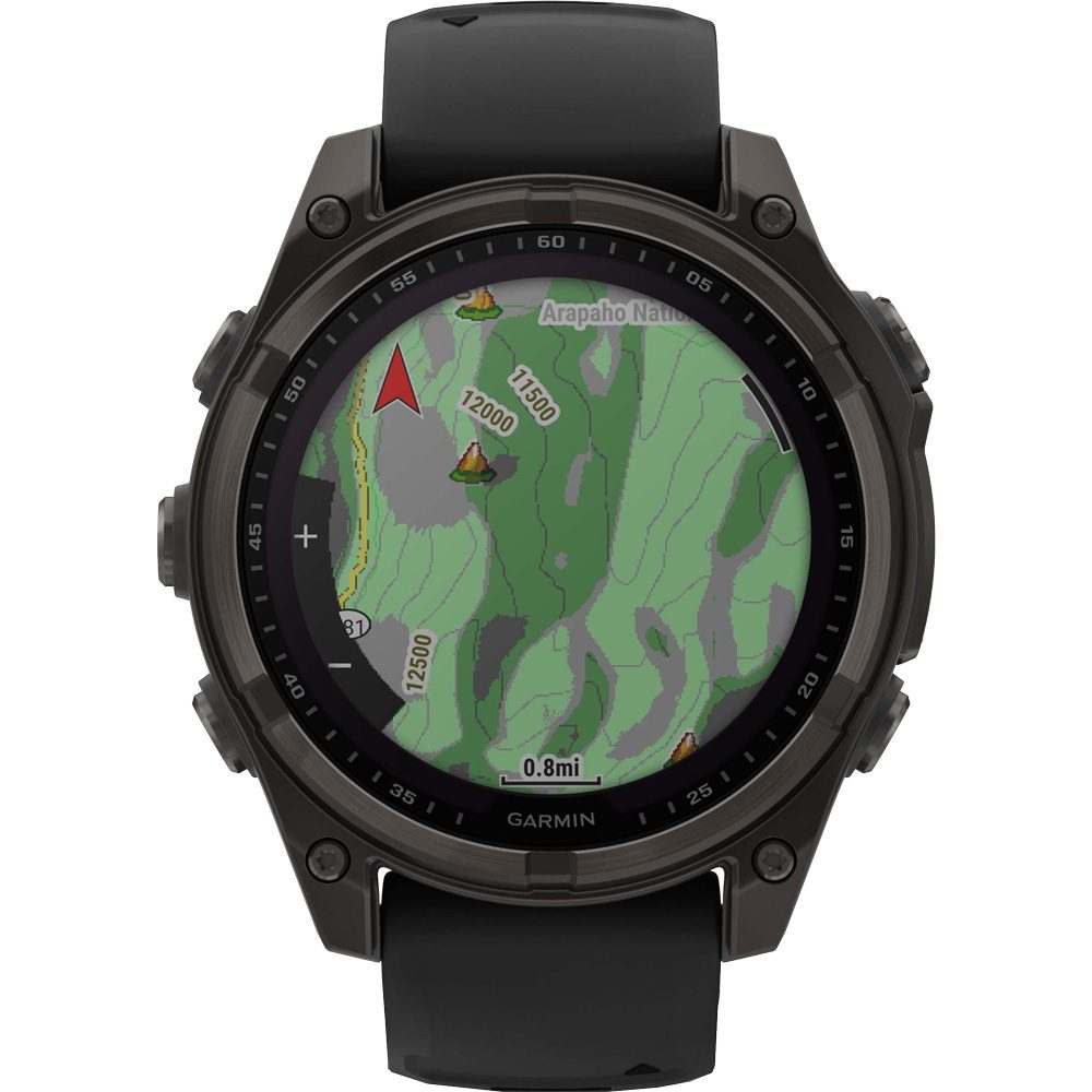 Garmin Fenix® 8 – 47mm Solar Pulsuhr sapphire graphit