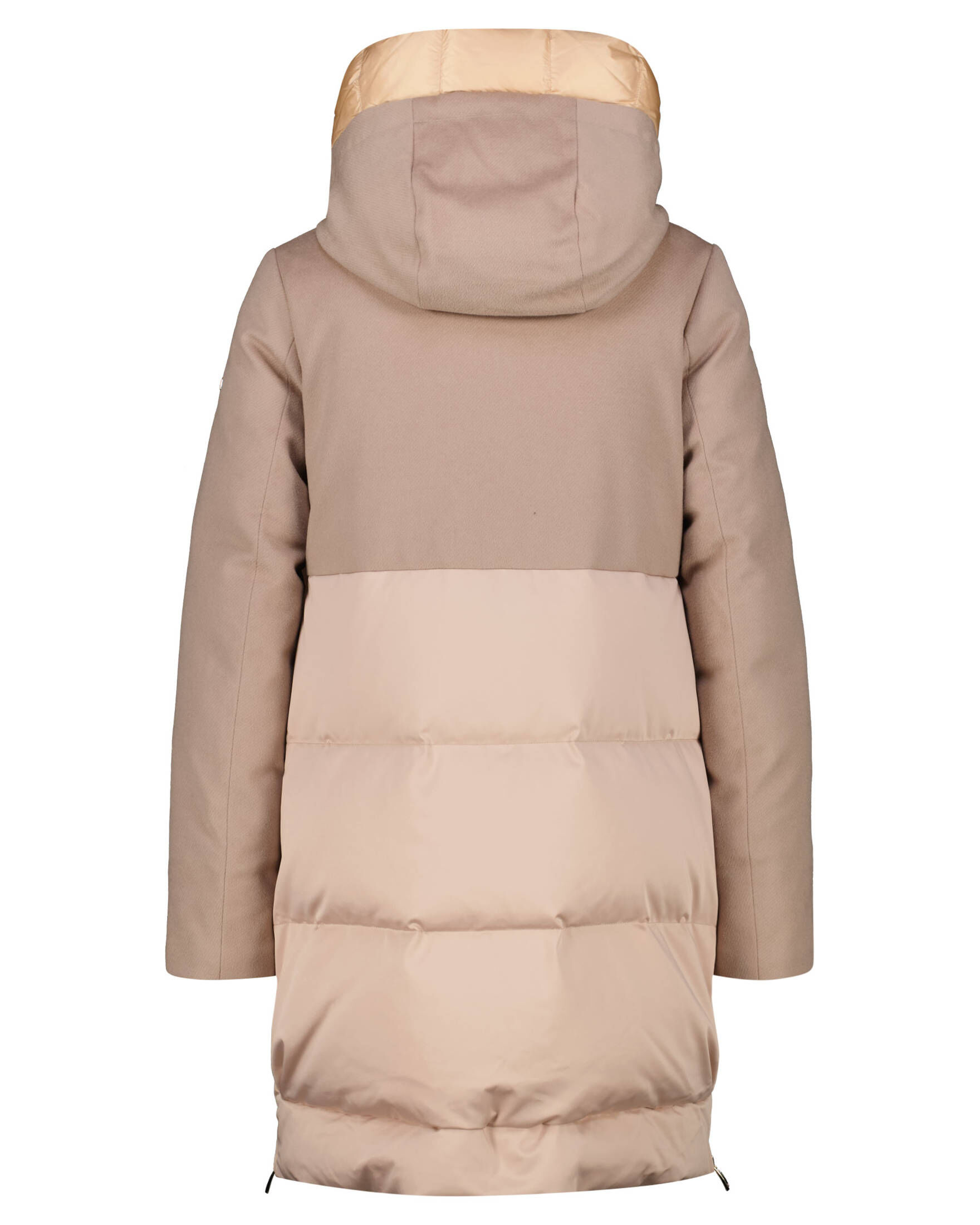 Duno| Damen Daunenmantel mit Wolle
