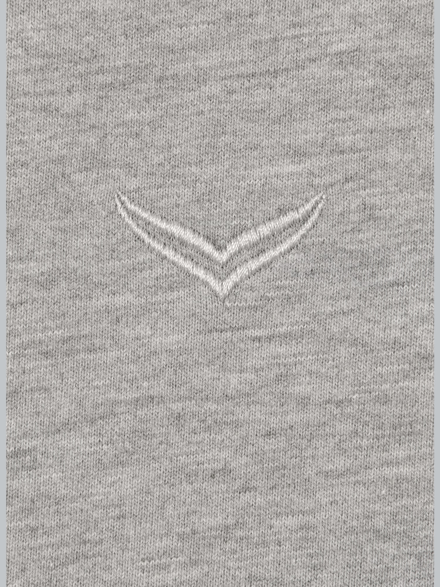 Sweatshirt mit angerauter Innenseite Grau-melange