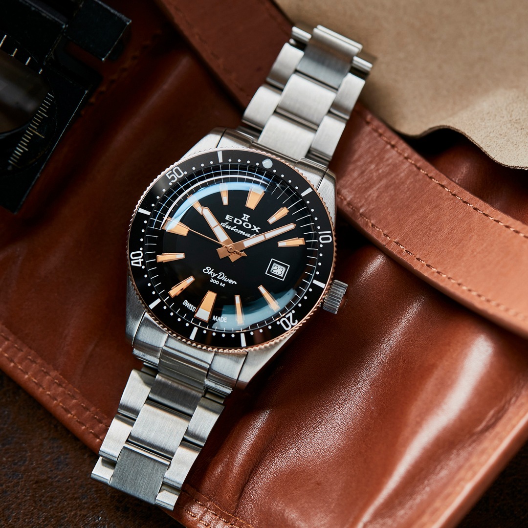Edox SkyDiver Date Automatic Limited Edition