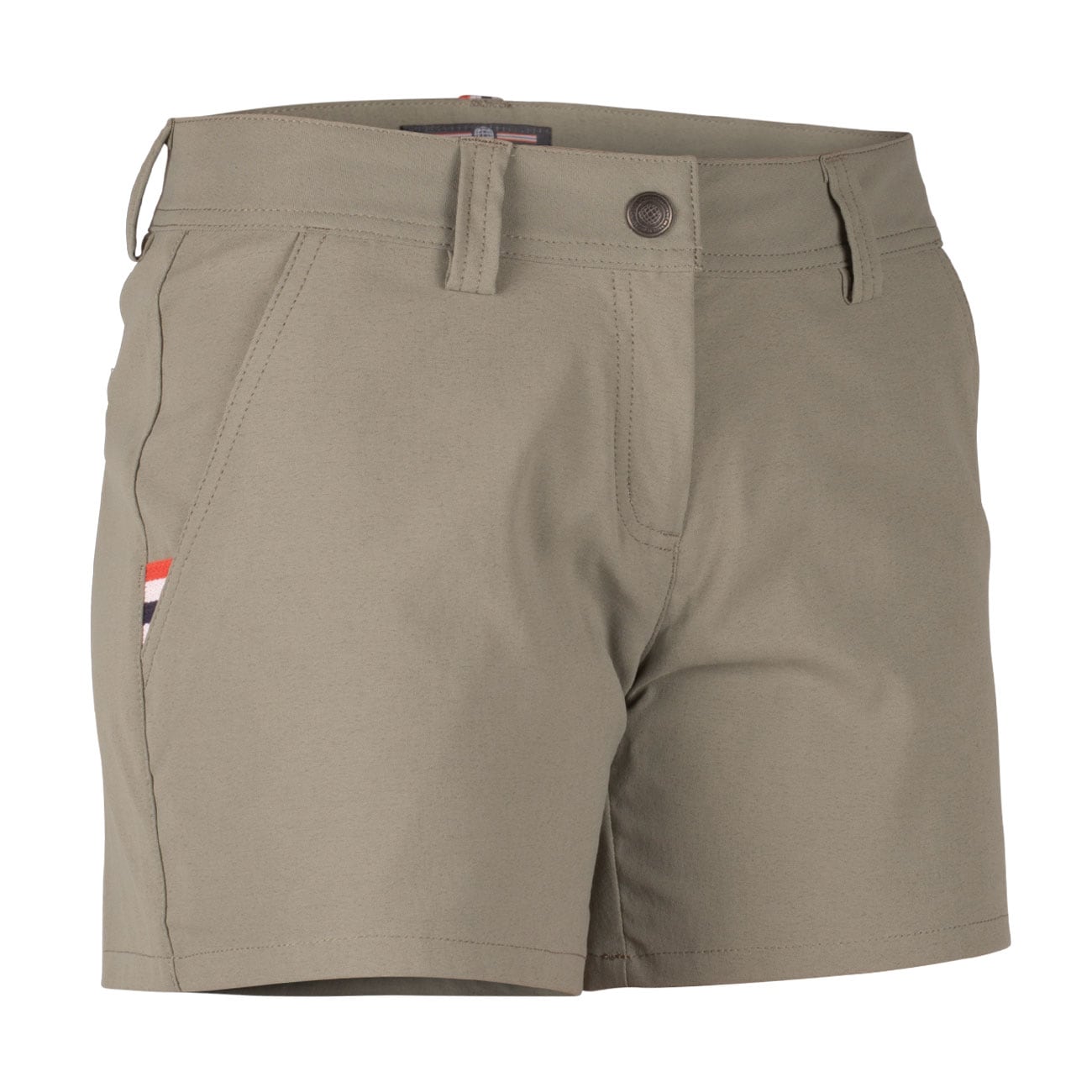 Amundsen Sports 6 incher Deck Shorts, Dame<br>Superdeilig stretch!