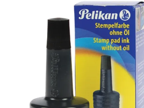 Pelikan 4K - Stempelblæk - sort - 28 ml - for P/N: 336214, 336222, 337709, 337725, 337733, 337741