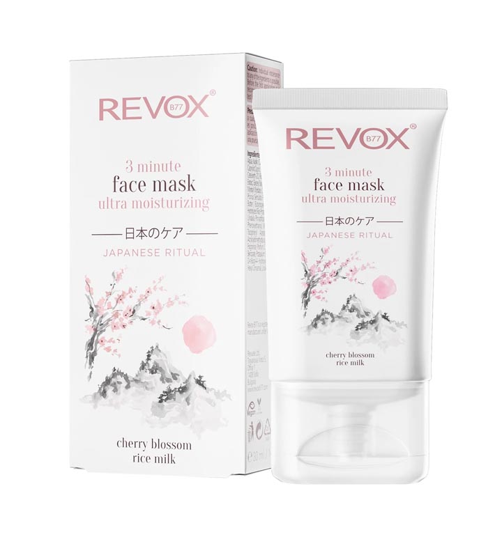 Revox - Máscara Facial Ultra Hidratante 3 Minutos Japanese Routine