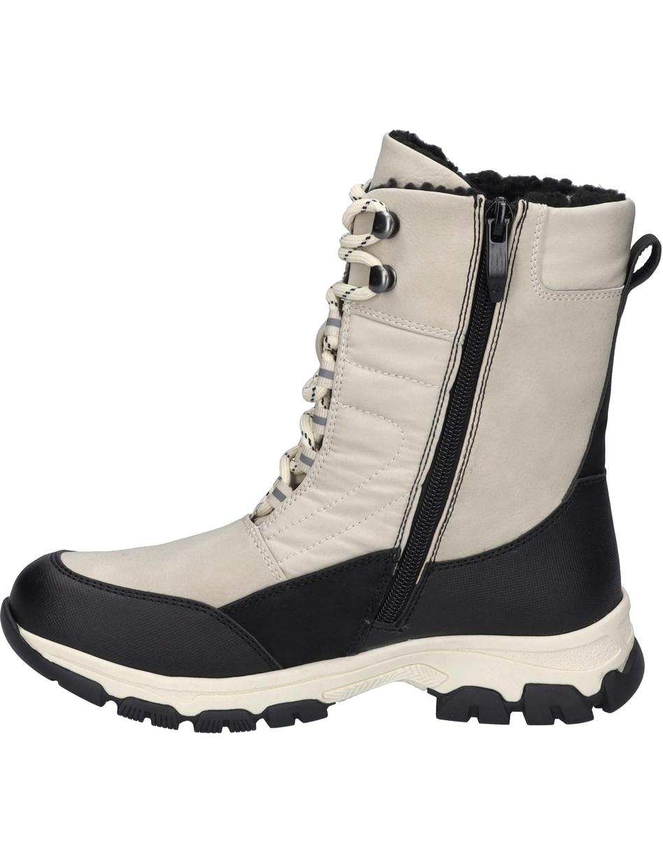 Stiefel Chambery 02, schwarz-offwhi