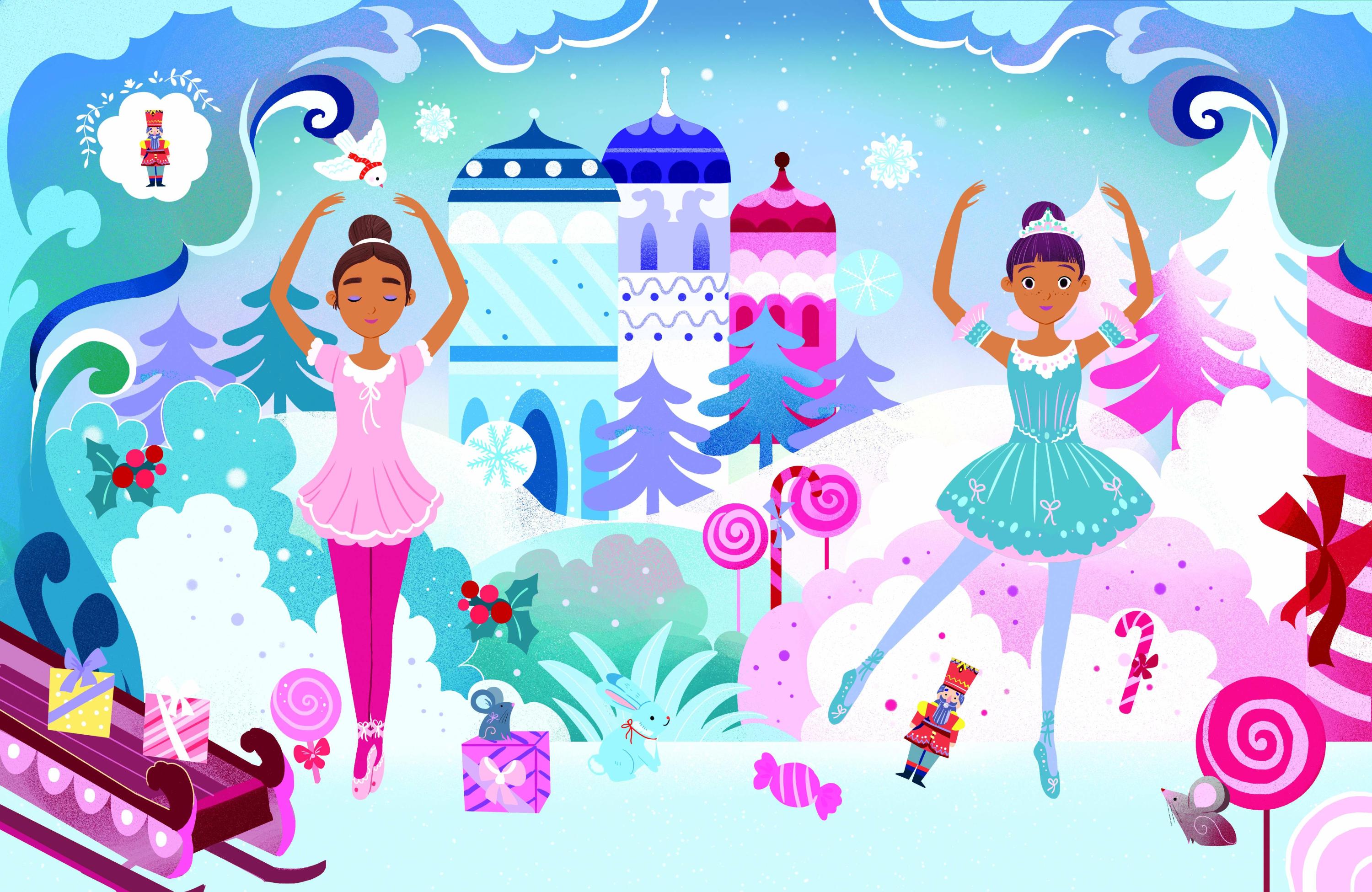 Ballerina (Mein glitzerndes Stickerbuch)