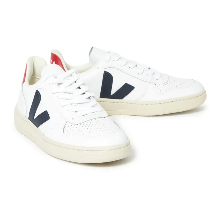 Veja Baskets Cuir V-10 | Bleu marine